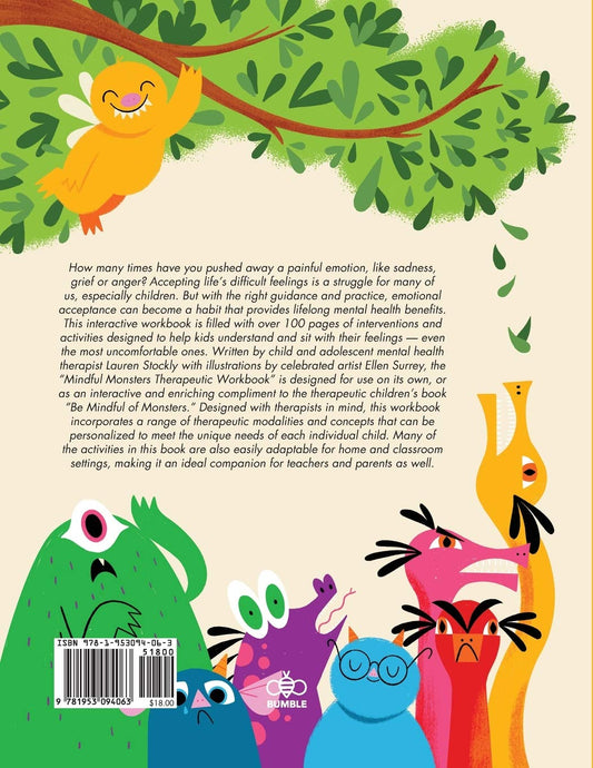 Mindful Monsters Therapeutic Workbook: a Feelings Activity Book for Children (Be Mindful of Monsters)