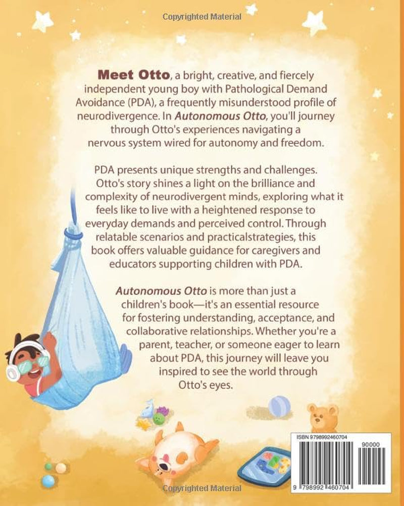 Autonomous Otto: Understanding PDA- Pathological Demand Avoidance (Down for Divergent Books)