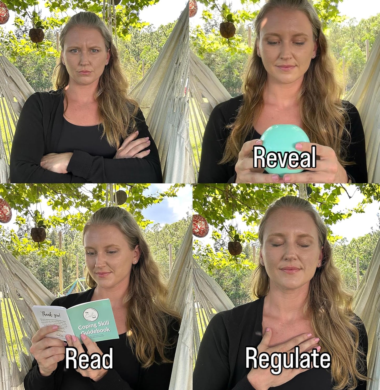 The Calm Ball β Therapist-Designed Coping Skills Magic 8 Ball with 20 Calming Strategies & Guidebook β Emotional Regulation Tool & Mental Health Gift for Teens, Adults, Therapists & Classrooms