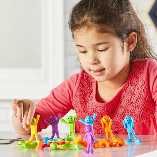 All about Me Feelings Activity Set - Emotional Regulation Tools for Kids, Preschool Classroom Must Haves, Social Skills Activities, People Figurines, Toddler Emotions Gifts