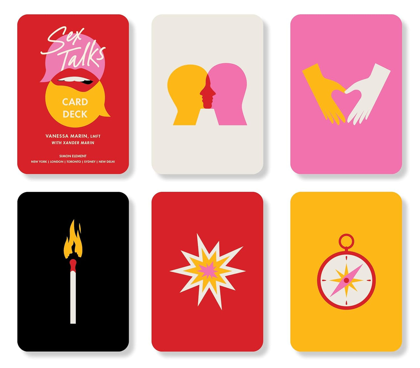 The Sex Talks Card Deck and Guidebook: 90 Prompts to Deepen Connection and Spark Intimacy