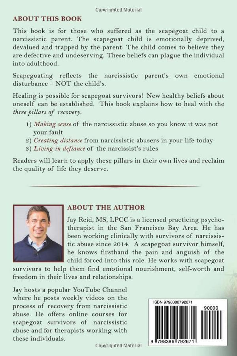 Growing up as the Scapegoat to a Narcissistic Parent: a Guide to Healing