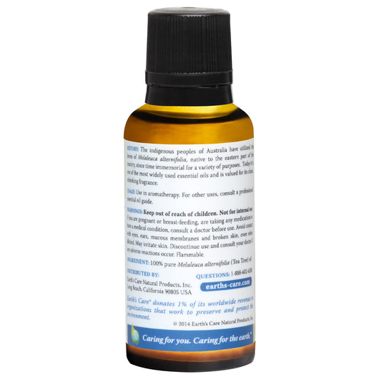 Tea Tree Essential Oil - 100% Pure, Steam Distilled - 1 Fl Oz