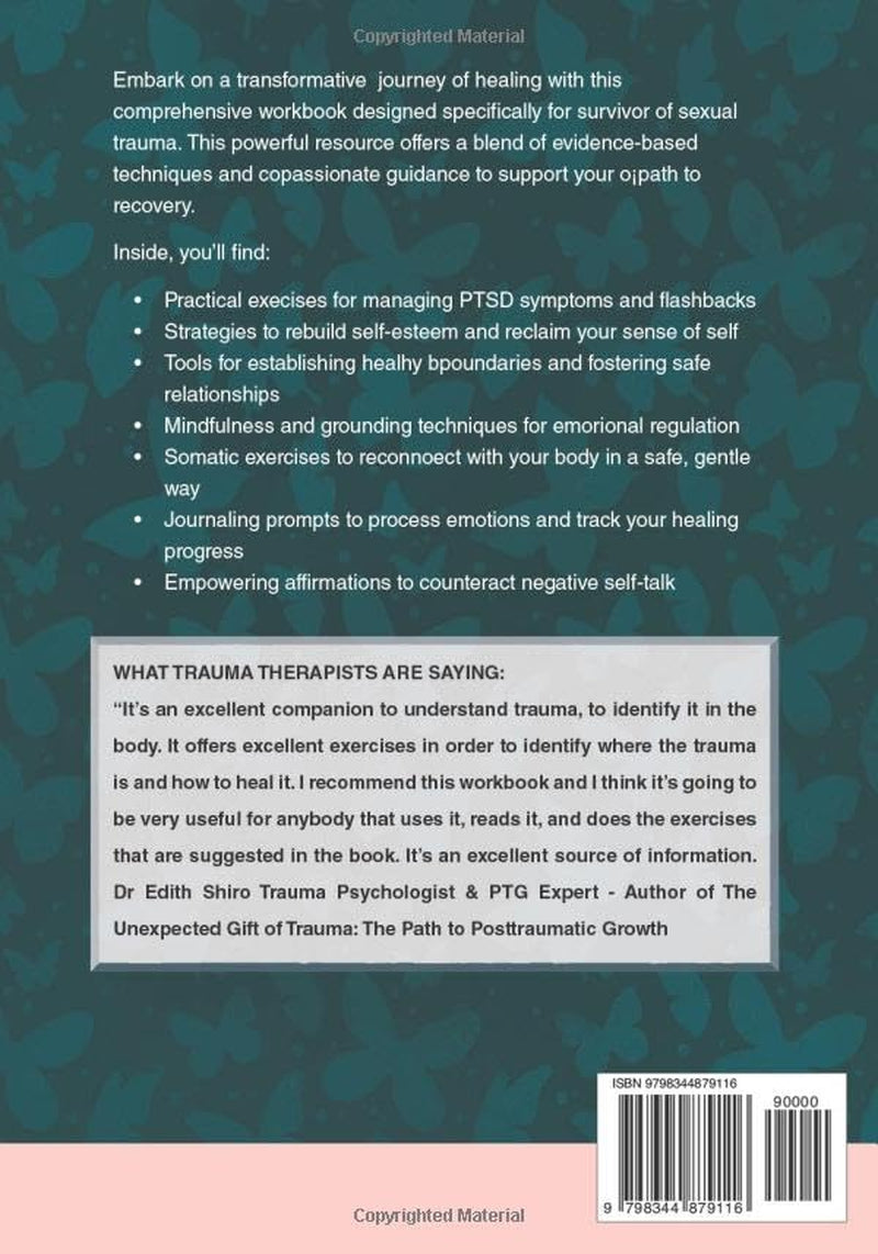 Healing Sexual Trauma Workbook: a Survivor'S Guide to Recovery, Empowerment, and Self-Care, CPTSD, PTSD