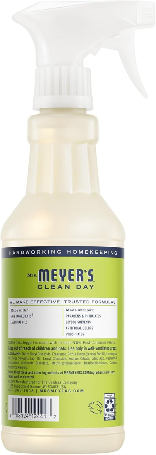 MRS. MEYER'S CLEAN DAY Multi-Surface Everyday Cleaner, Lemon Verbena Scent, 16 Fl Oz Bottle
