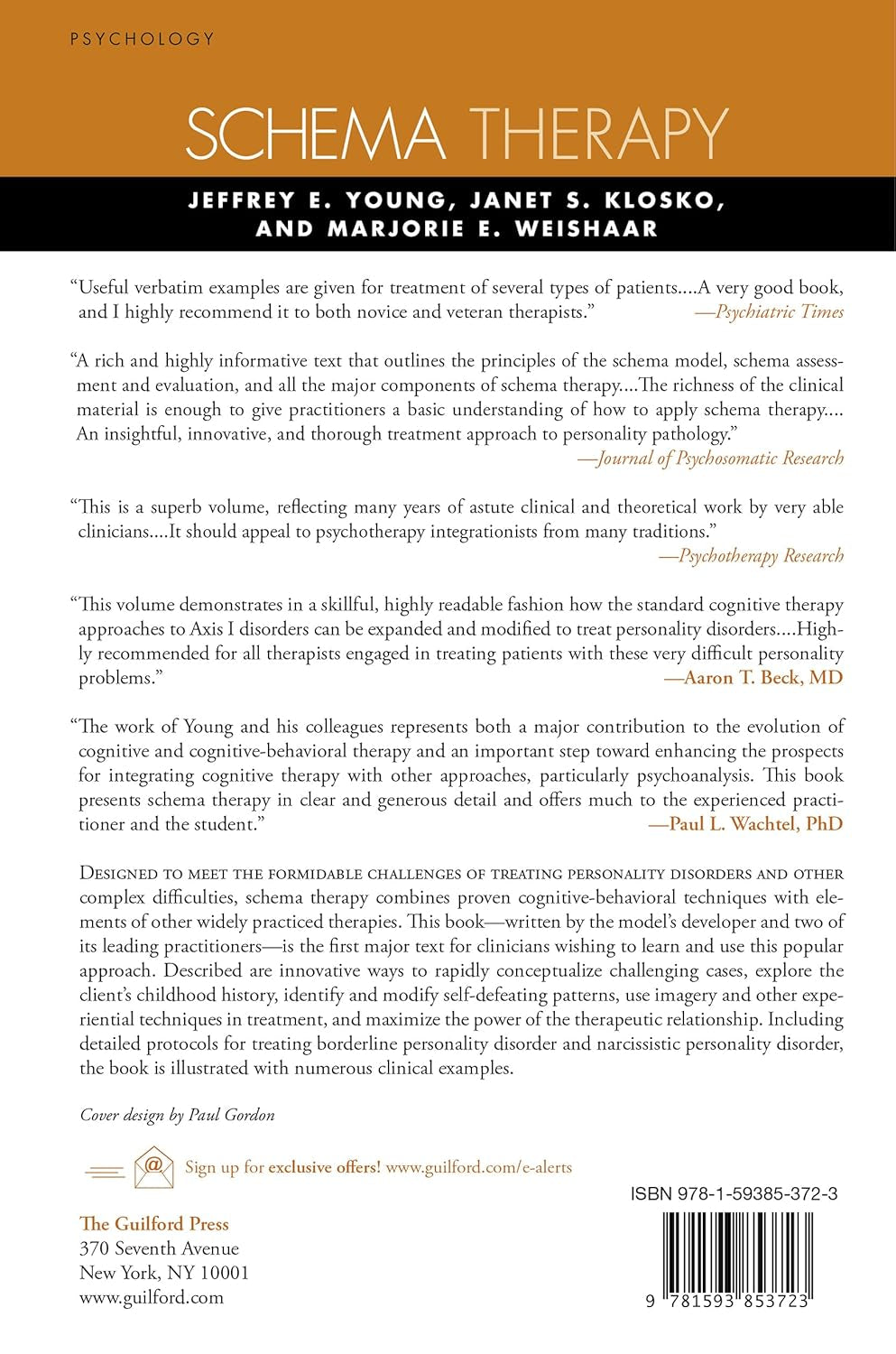 Schema Therapy: a Practitioner'S Guide