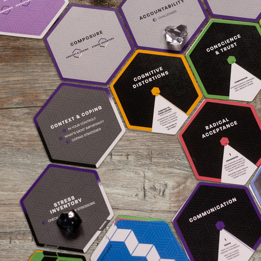 Method - Emotional Intelligence Solitaire & CBT Practice for Introspective Adults, Teens, Friends, & Couples - Therapy Cards for Personal Development, Ages 15+, 1-2 Players