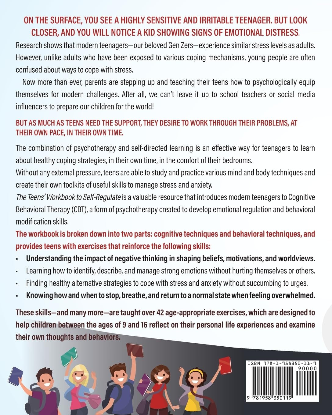 The Teens' Workbook to Self Regulate: Empowering Teenagers to Handle Emotions with Success through Coping Strategies and CBT Exercises (Successful Parenting)