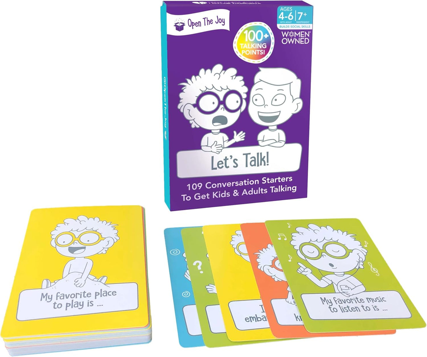Calming Strategies Cards for Kids - Mindfulness Activities, Stress Relief Techniques, and Emotional Regulation Tools - Ages 4 and Up
