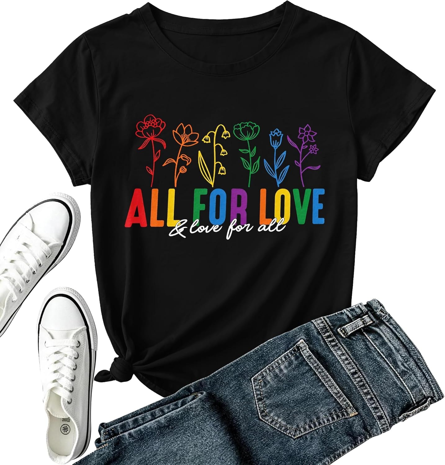 Mental Health Awareness Shirt Women-Brain Flower Tshirt Women Neuro Diversity Tee Tops Motivational Short Sleeve