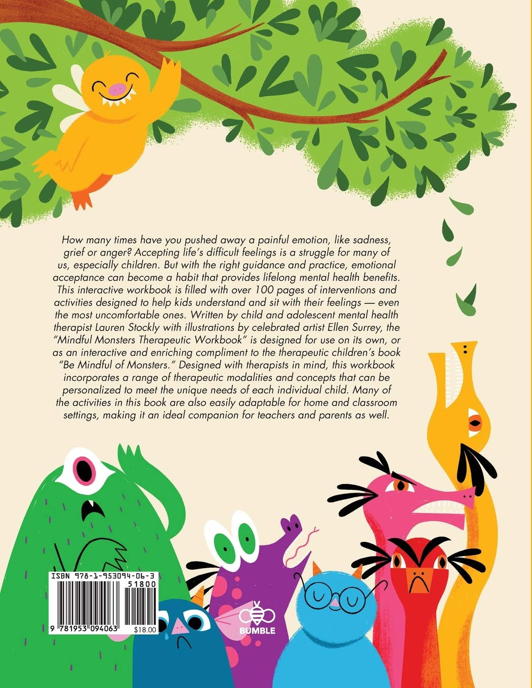 Mindful Monsters Therapeutic Workbook: a Feelings Activity Book for Children (Be Mindful of Monsters)