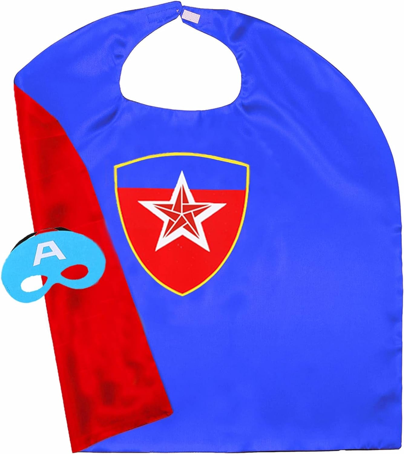 Kids Superhero Capes Satin Cosplay Cape Dress up Cloak for Boys Girls Birthday Halloween Party Supplies(4 Pack)