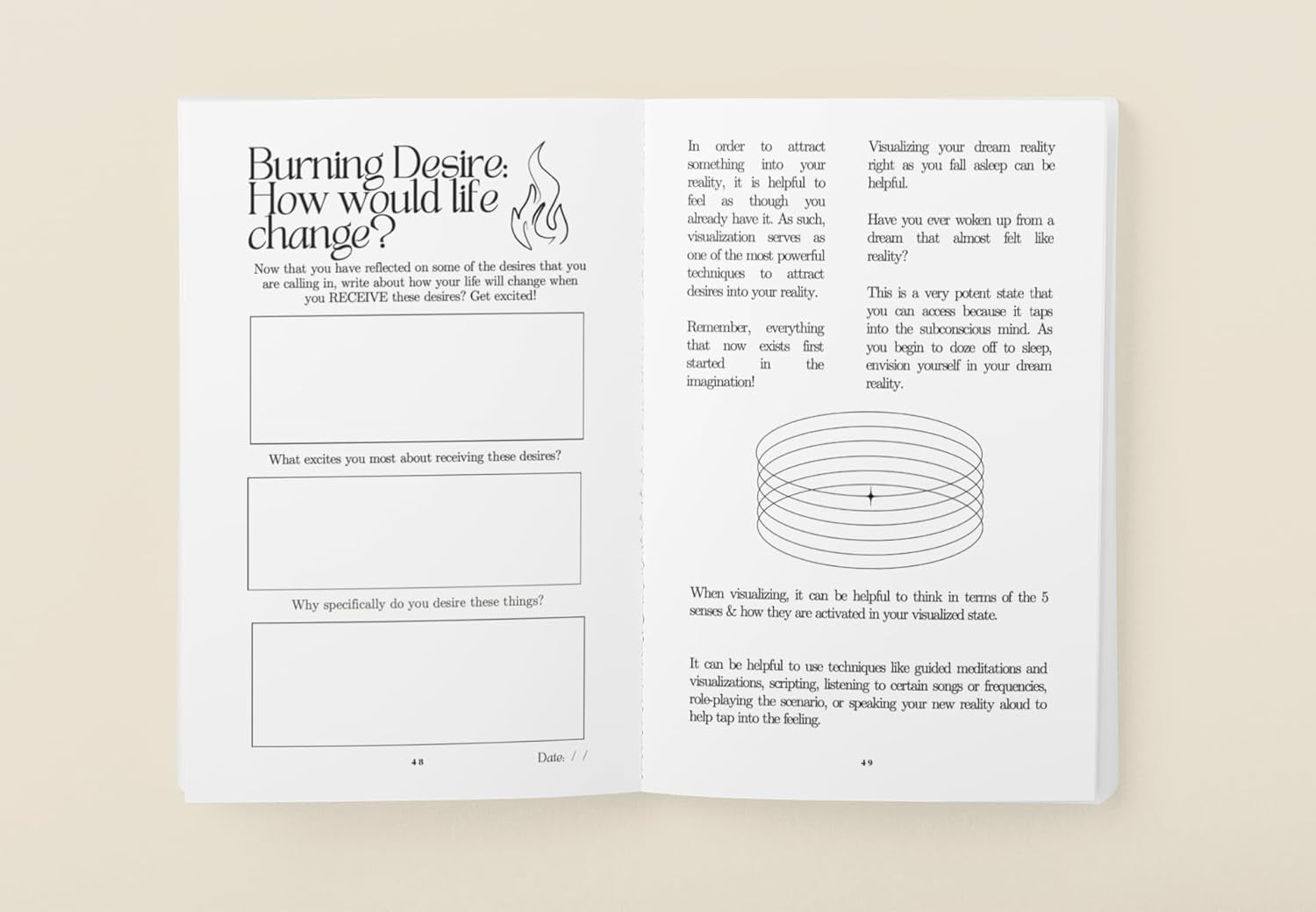The Miracle Journal: Your Guided Manifestation & Gratitude Journal