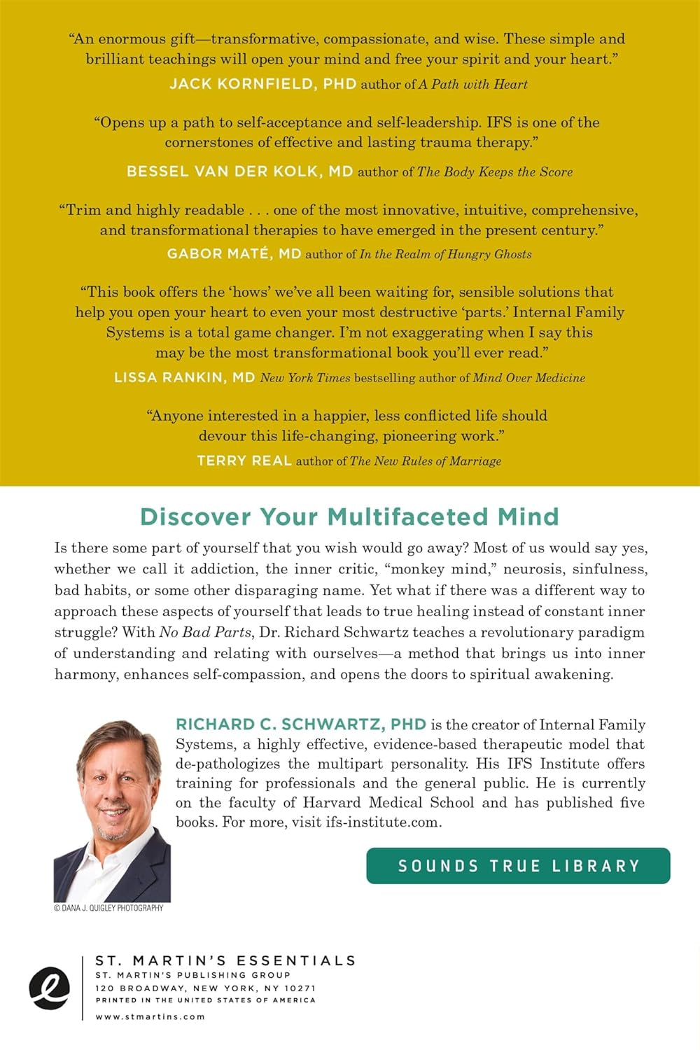 No Bad Parts: Healing Trauma and Restoring Wholeness with the Internal Family Systems Model