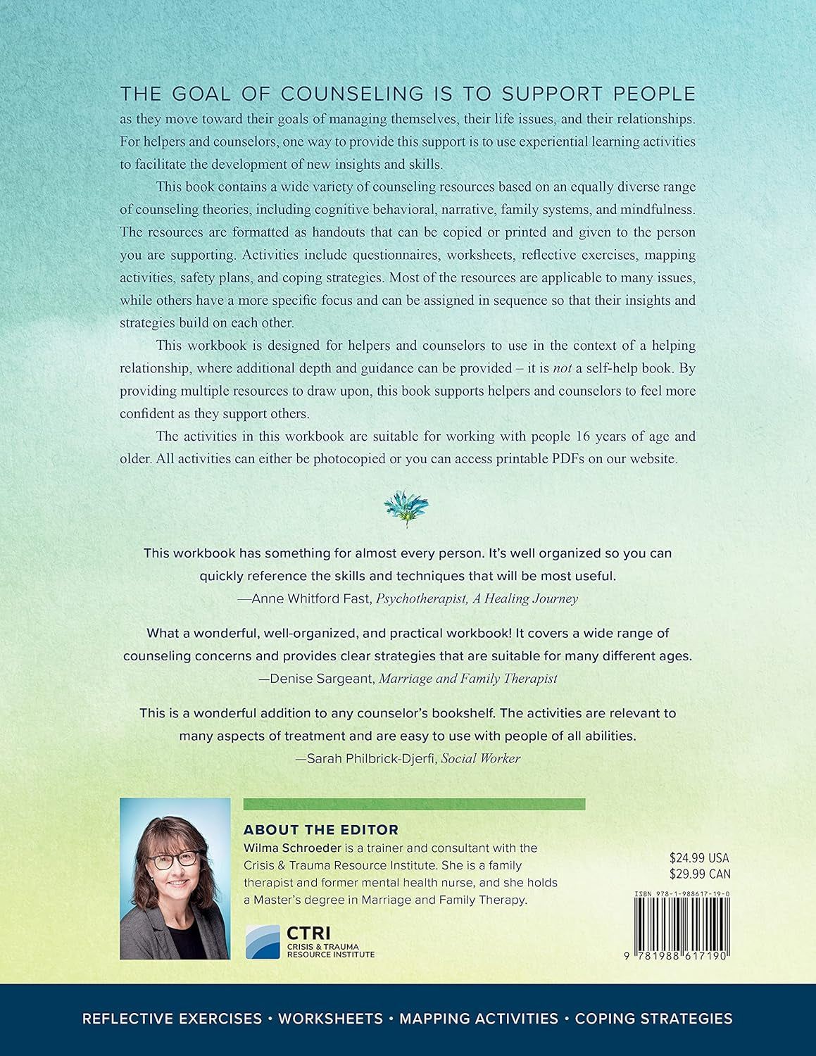 Counseling Activities Workbook: Handouts and Exercises for Working with People