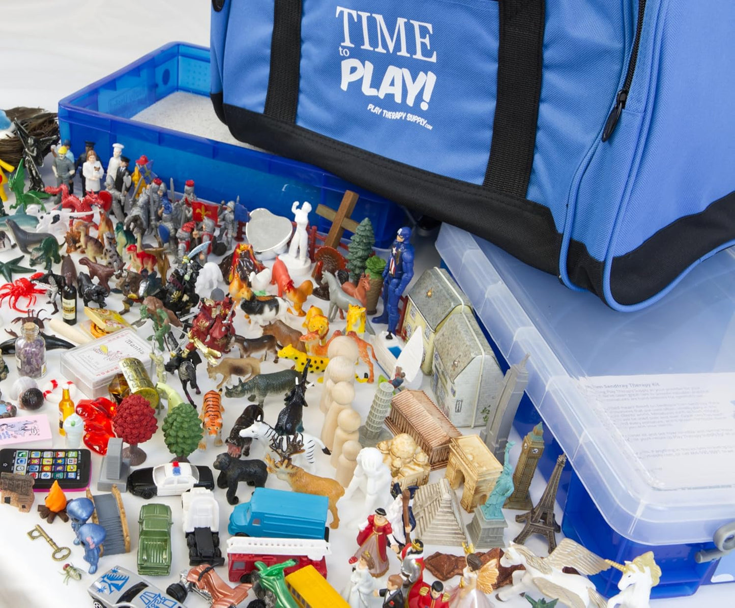 Play Therapy Sandtray Premium Portable Starter Kit
