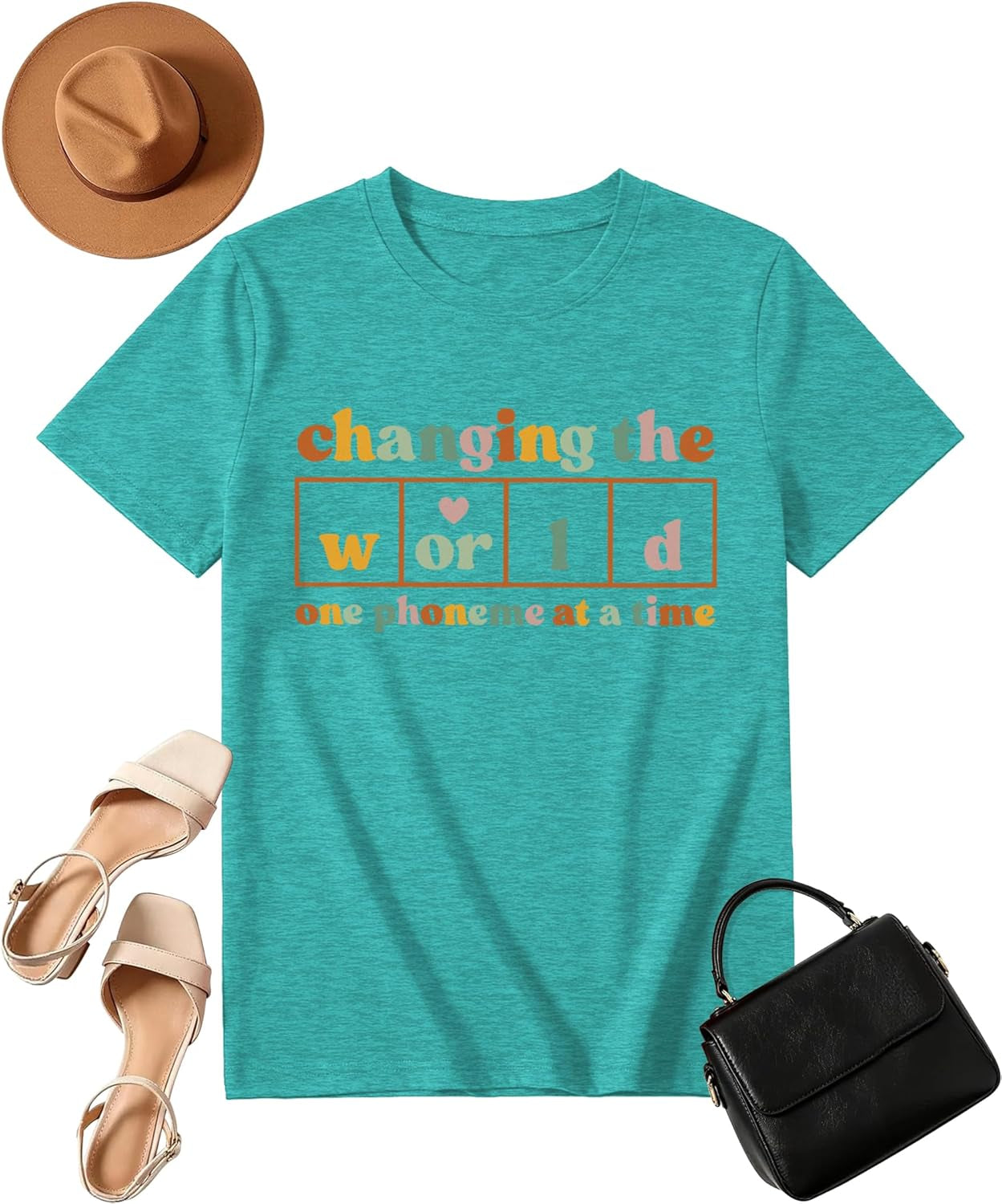 Mental Health Awareness Shirt Women-Brain Flower Tshirt Women Neuro Diversity Tee Tops Motivational Short Sleeve