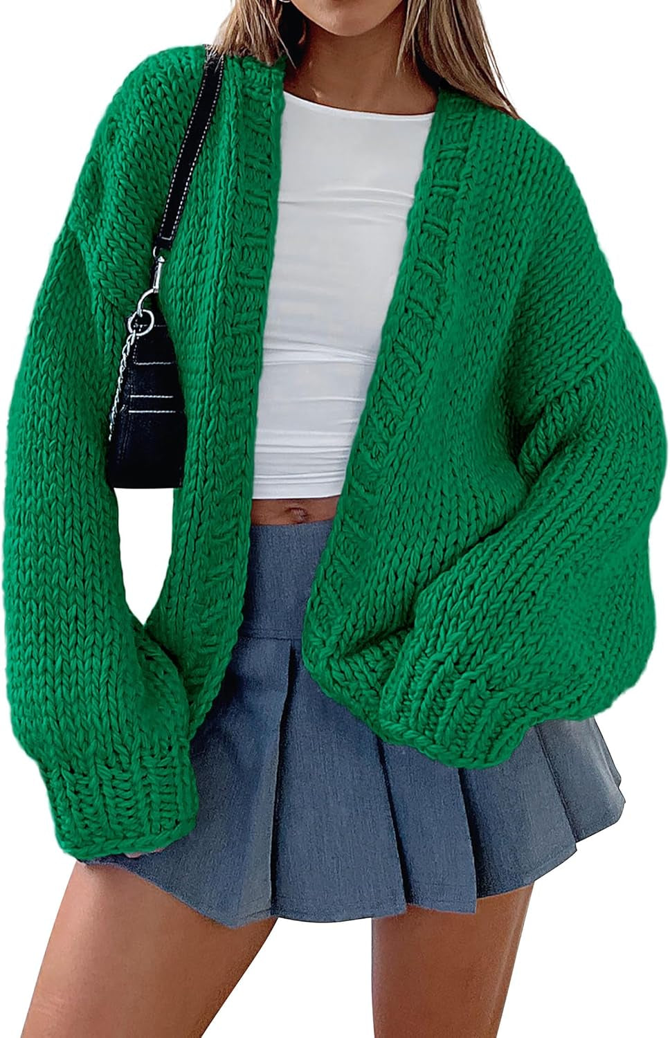 Cardigan Sweaters for Women Trendy Fall Fashion 2026 Long Sleeve Chunky Knit Cardigans Winter Clothing Outfits