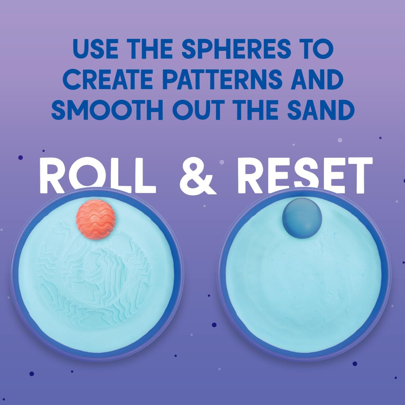Playfoam Sand Sensory Spheres - Relaxing Zen Garden Kits for Calm down Corner or Desk, Anxiety Tools and Meditation Sets for Kids & Adults, Stress Relief Toys, Ages 5+