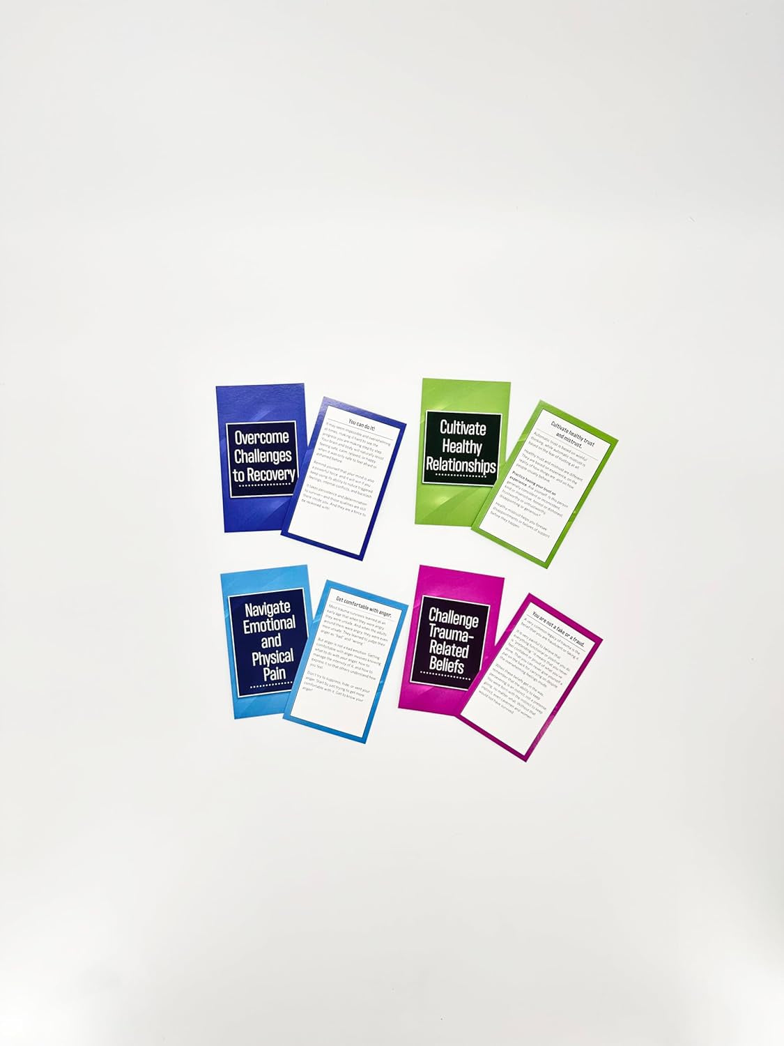 The Living Legacy of Trauma Card Deck: 58 Practices for Recovering from Trauma