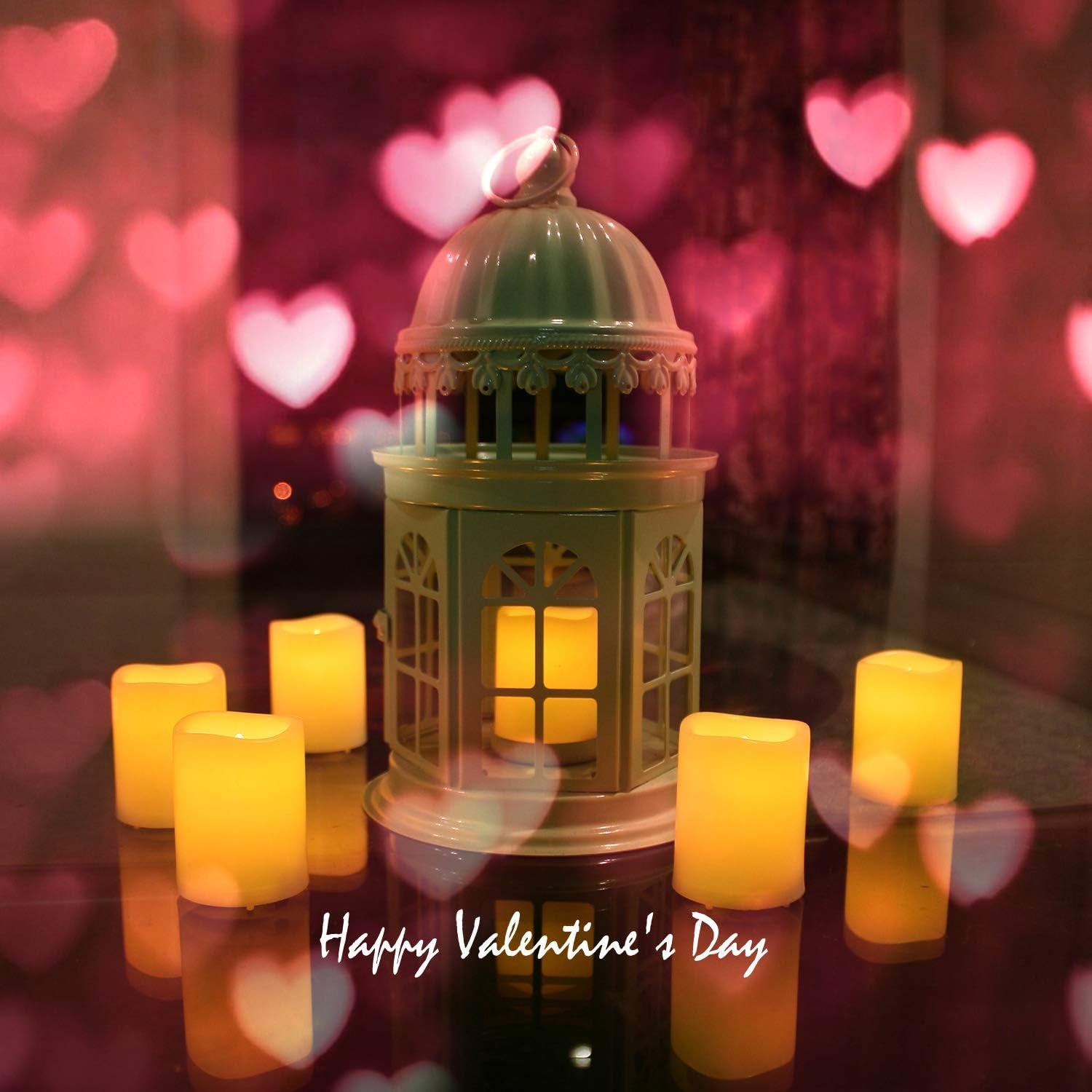 Battery Operated Flameless Votive Candles Realistic Flickering Fake Electric LED Tea Lights Set Bulk Wedding Party Halloween Christmas Decorations Table Centerpieces Batteries Incl 24PCS