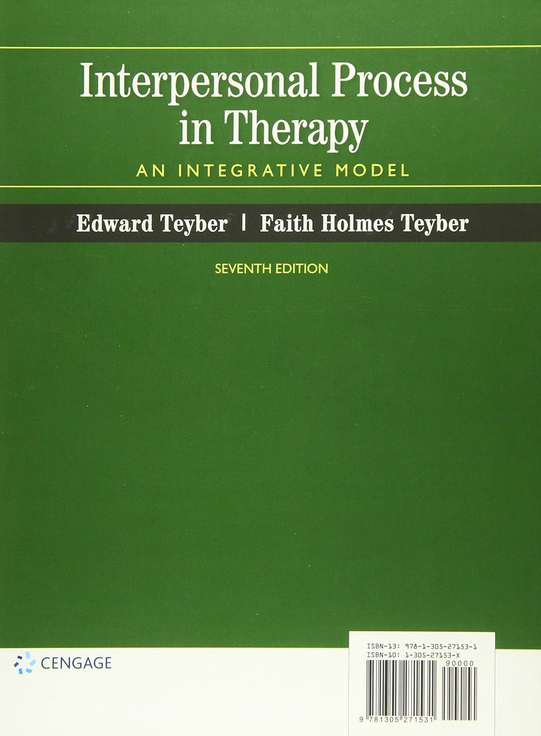 Interpersonal Process in Therapy: an Integrative Model (Mindtap Course List)