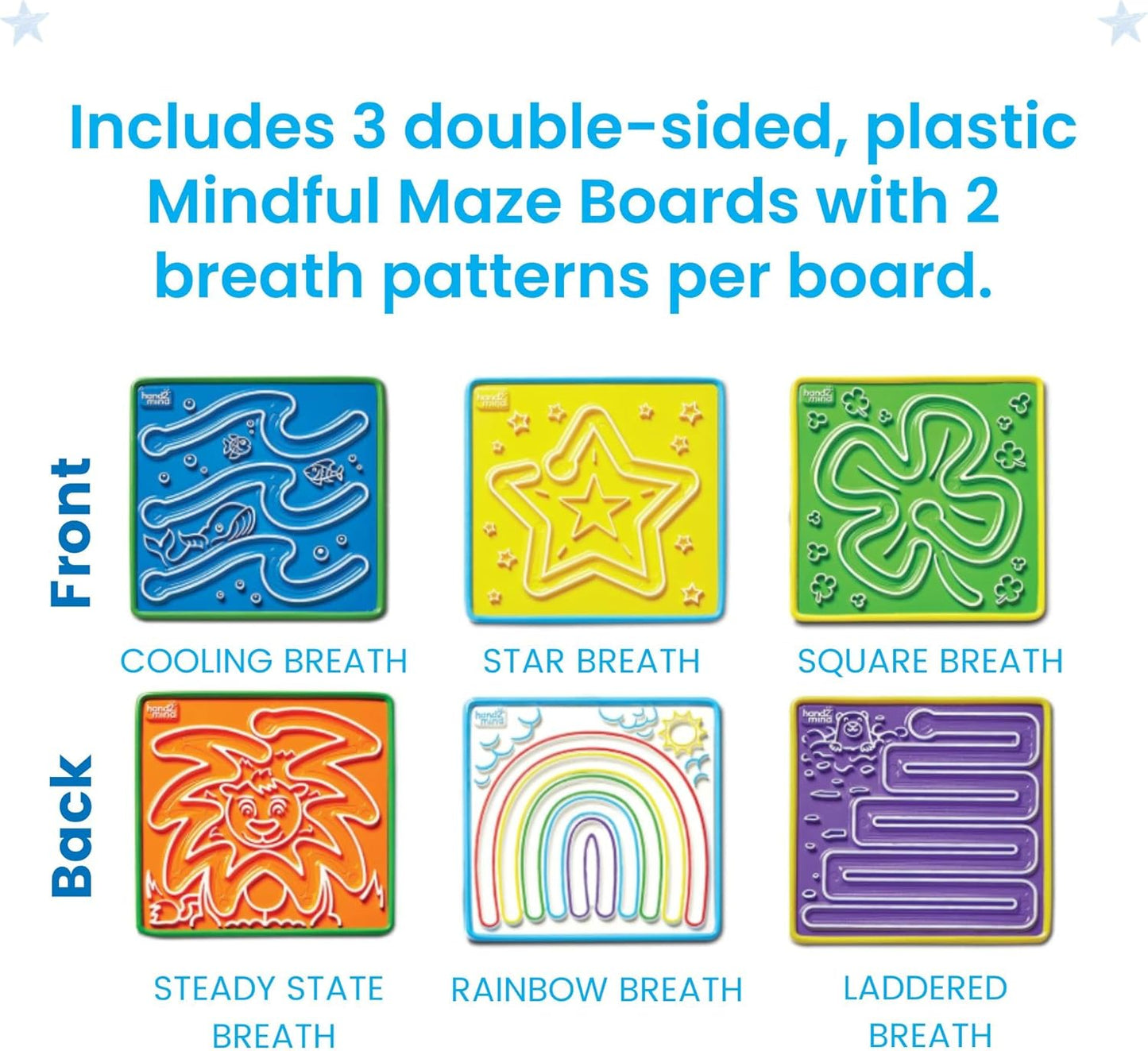 Mindful Maze Boards, Tactile Sensory Toys for Toddlers, Calm down Corner Supplies, Mindfulness for Kids, Occupational Therapy Toys, Quiet Fidgets for Classroom, Sensory Activity Board