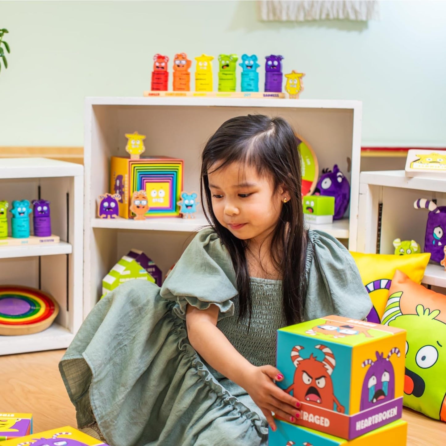 Tower of Emotions: Kids Emotional Intelligence Building Game, Mindfulness Activities, and Stress Relief Techniques for Ages 4 and Up