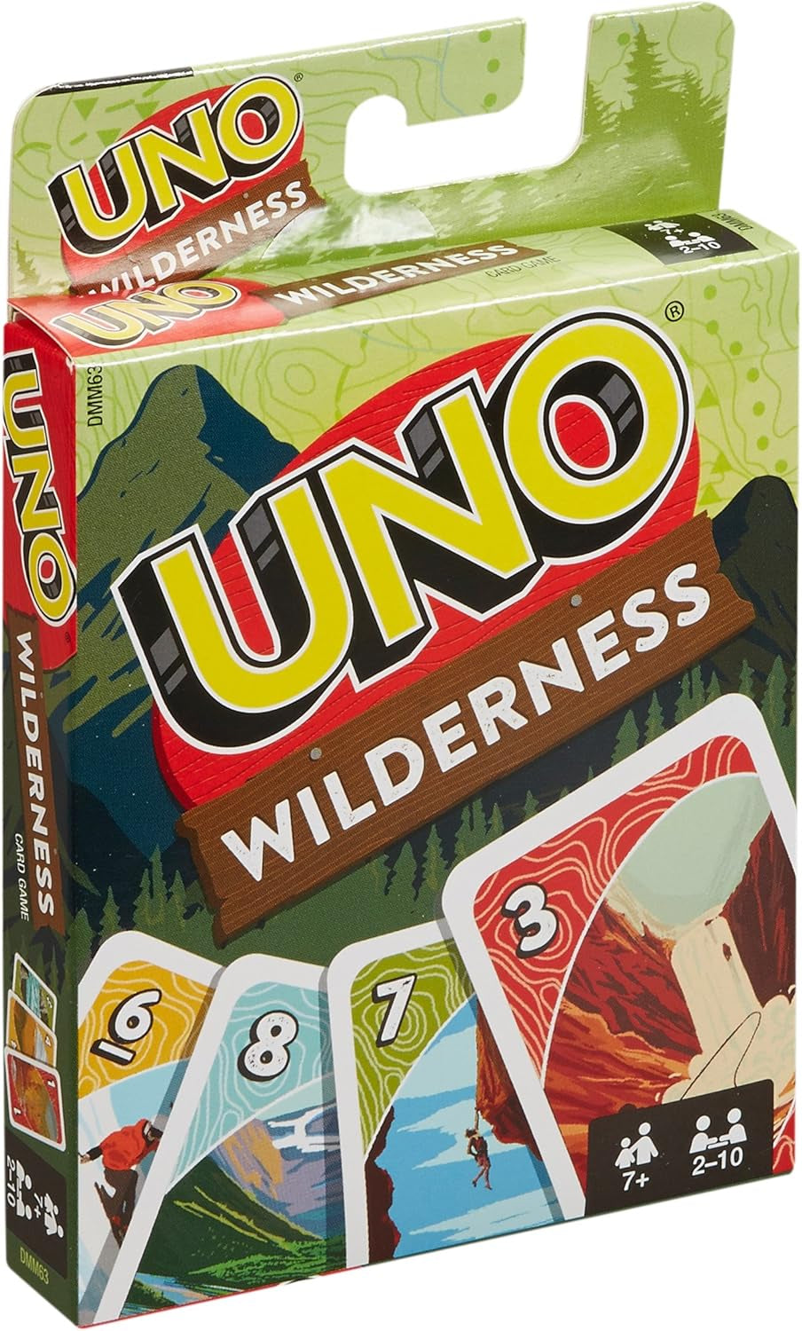 Mattel Games UNO: Wilderness - Card Game, 7 Years and Up
