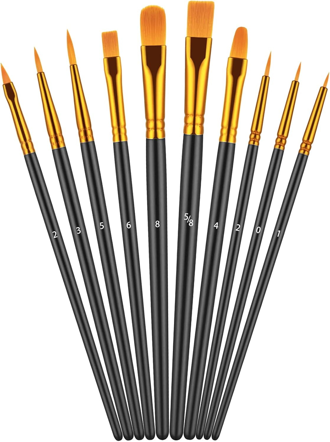 Paint Brushes Set, 30 Pcs Paint Brushes for Acrylic Painting, Oil Watercolor Acrylic Paint Brush, Artist Paintbrushes for Body Face Rock Canvas, Adult Drawing Arts Crafts Supplies, Blue