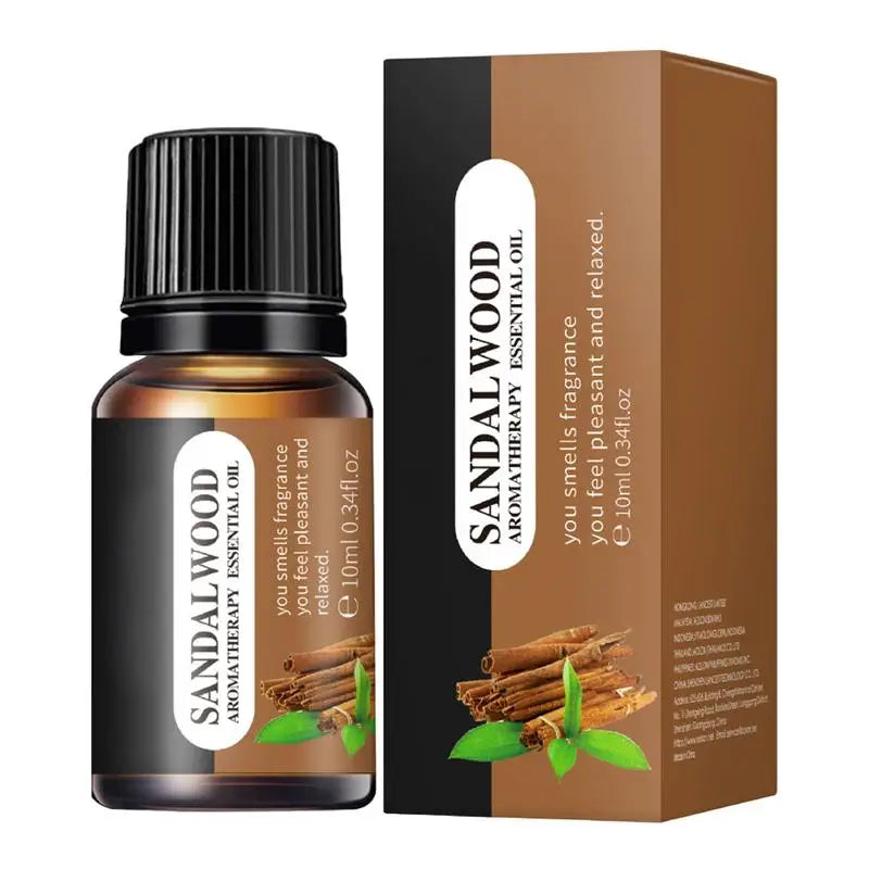 Aromatherapy Oil Natural Aromatherapy Oils for Diffuser Humidifier 10Ml Car Air Freshener Clothes Hair Fragrance Oils For