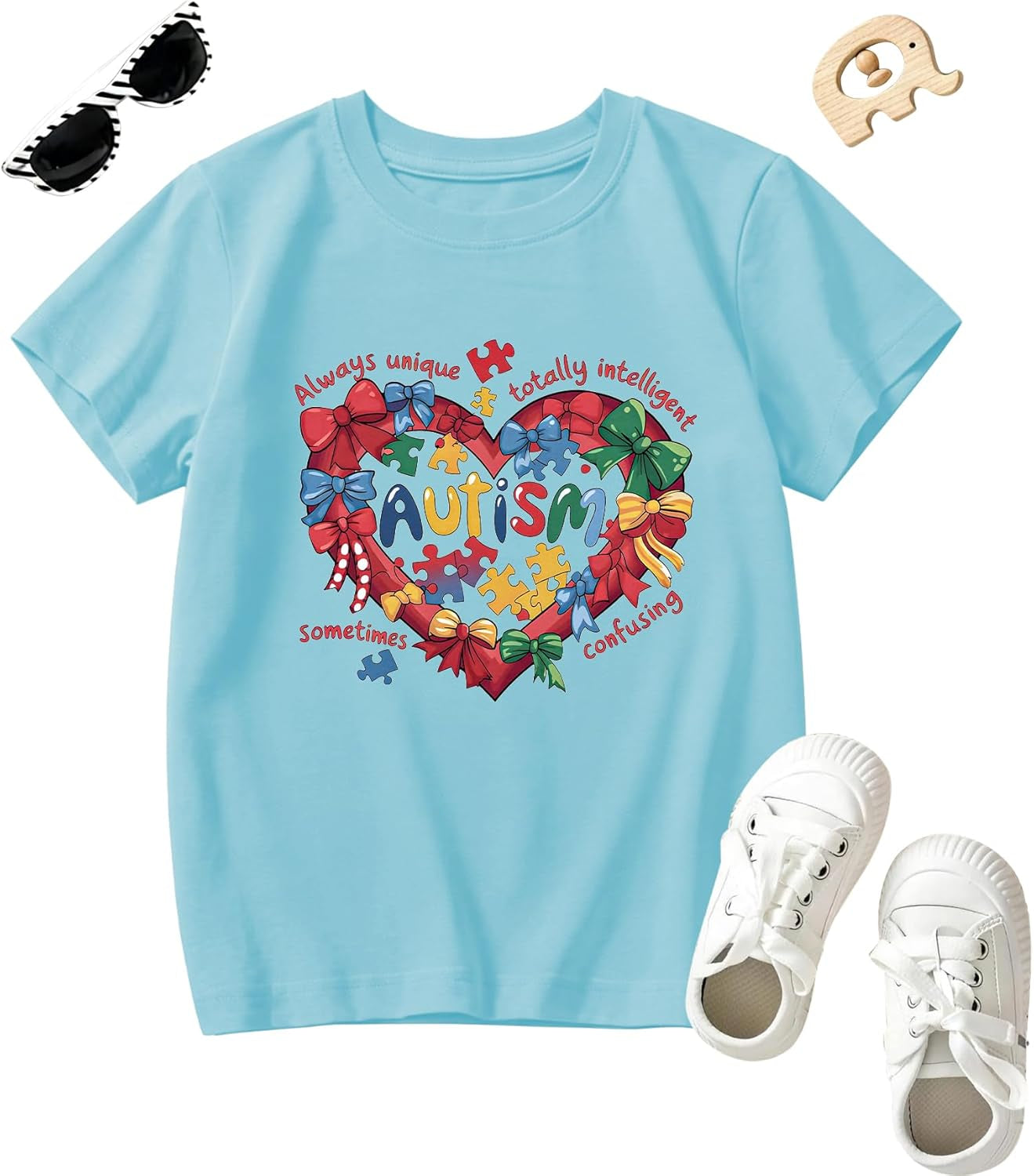 Mental Health Awareness Shirt Women-Brain Flower Tshirt Women Neuro Diversity Tee Tops Motivational Short Sleeve
