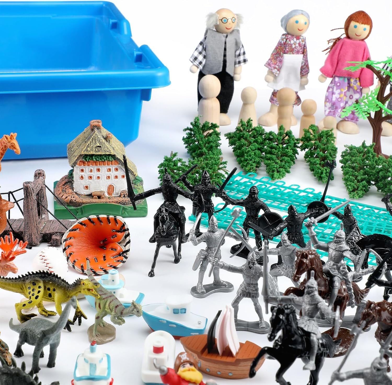 Sand Tray Basic Portable Starter Kit Sandtray Portable Starter Kit Includes Tray, Sand, and 136 Miniatures