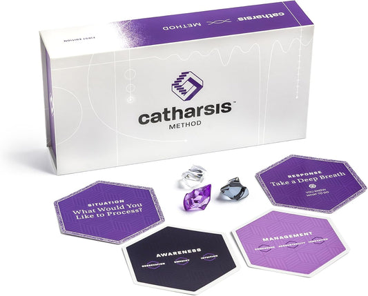 Method - Emotional Intelligence Solitaire & CBT Practice for Introspective Adults, Teens, Friends, & Couples - Therapy Cards for Personal Development, Ages 15+, 1-2 Players