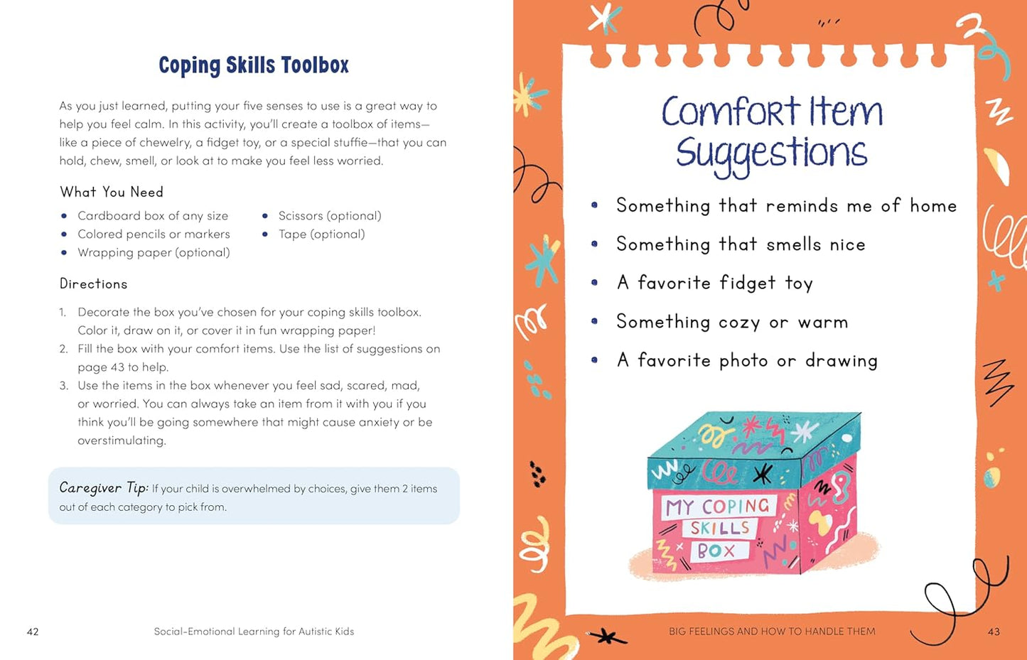 Social-Emotional Learning for Autistic Kids: Fun Activities to Manage Big Feelings and Make Friends (For Ages 5-10)