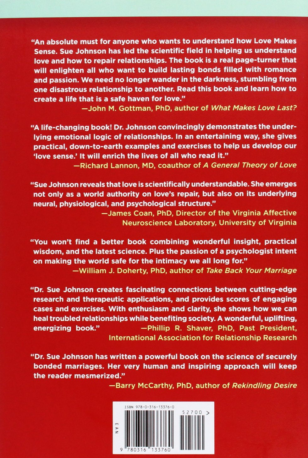 Love Sense: the Revolutionary New Science of Romantic Relationships (The Dr. Sue Johnson Collection, 2)