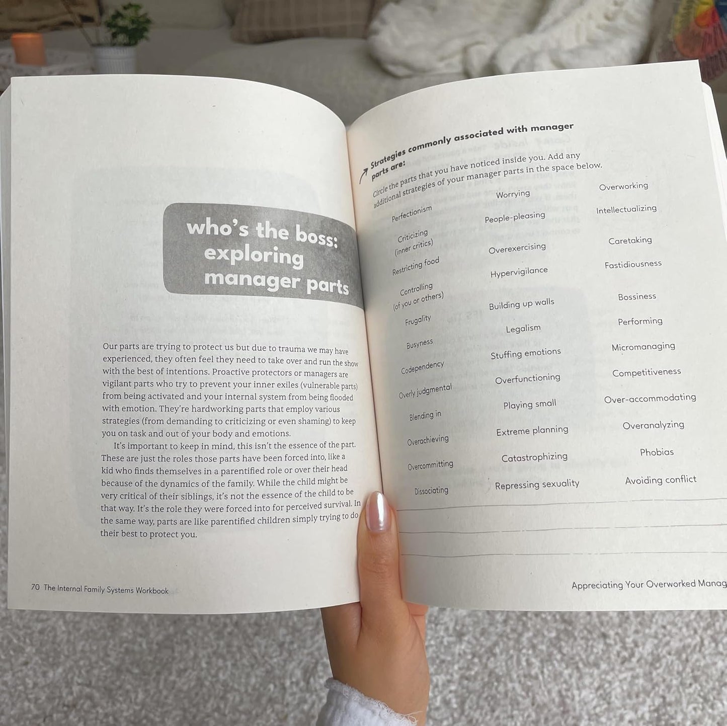 The Internal Family Systems Workbook: a Guide to Discover Your Self and Heal Your Parts (Sounds True Inner Workbooks)