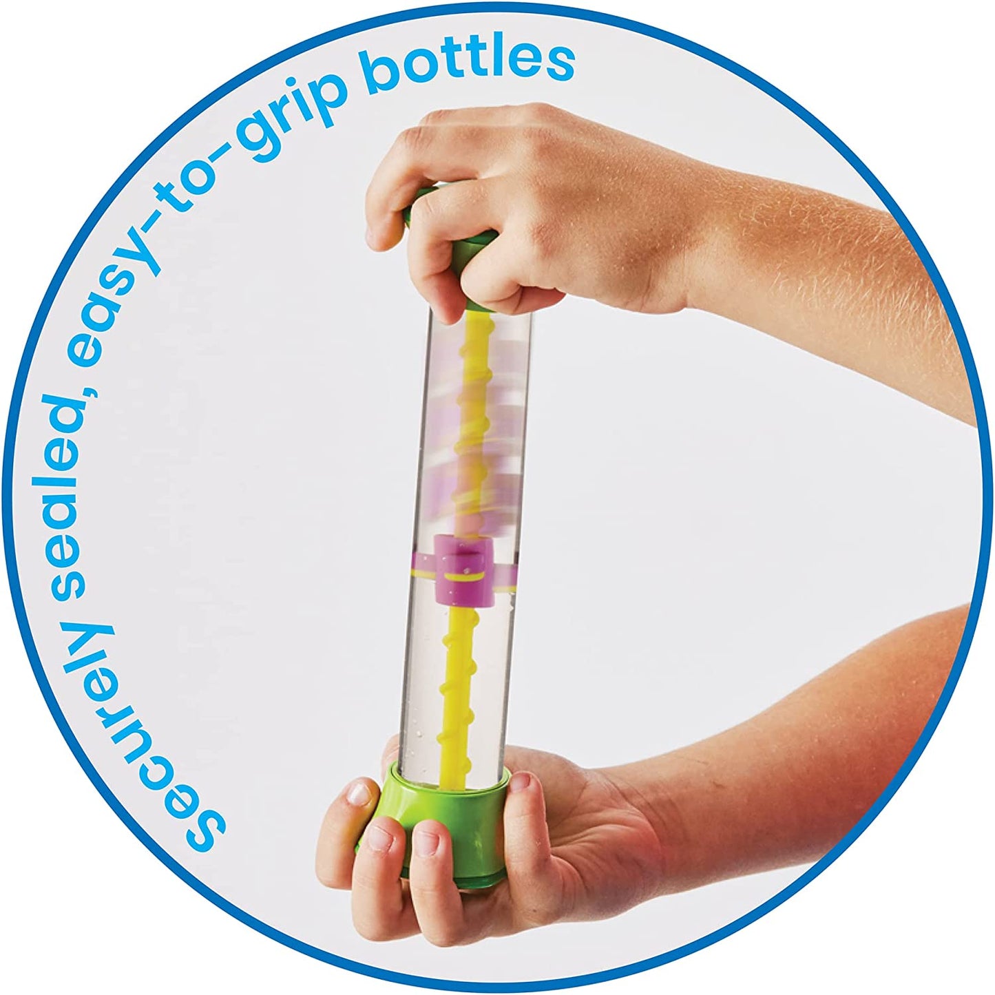 Sensory Fidget Tubes, Sensory Toys, Travel Toys, Quiet Fidgets for Classroom, Calm down Corner Supplies, Anxiety Relief Items for Kids, Toddler Stocking Stuffers, for Kids