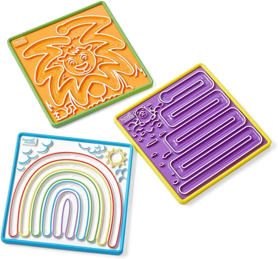 Mindful Maze Boards, Tactile Sensory Toys for Toddlers, Calm down Corner Supplies, Mindfulness for Kids, Occupational Therapy Toys, Quiet Fidgets for Classroom, Sensory Activity Board
