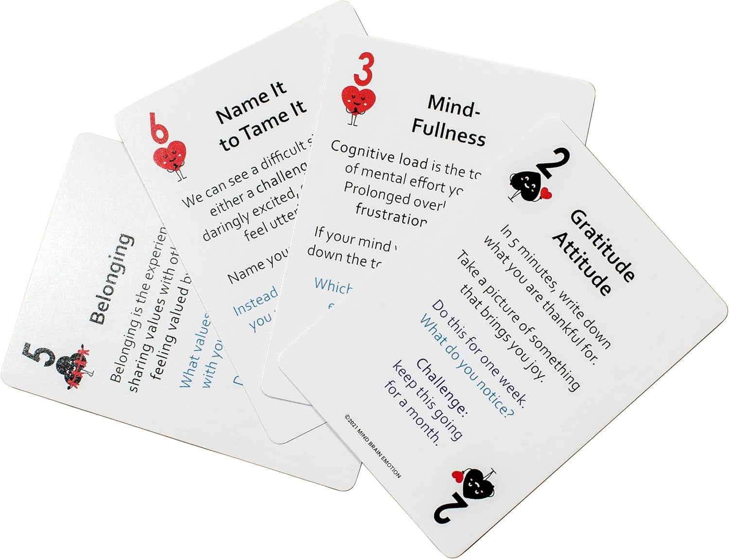 52 Essential Coping Skills Cards - Self Care Exercises for Stress and Social Anxiety Relief - Resilience, Emotional Agility, Confidence Therapy Games for Teens, Adults