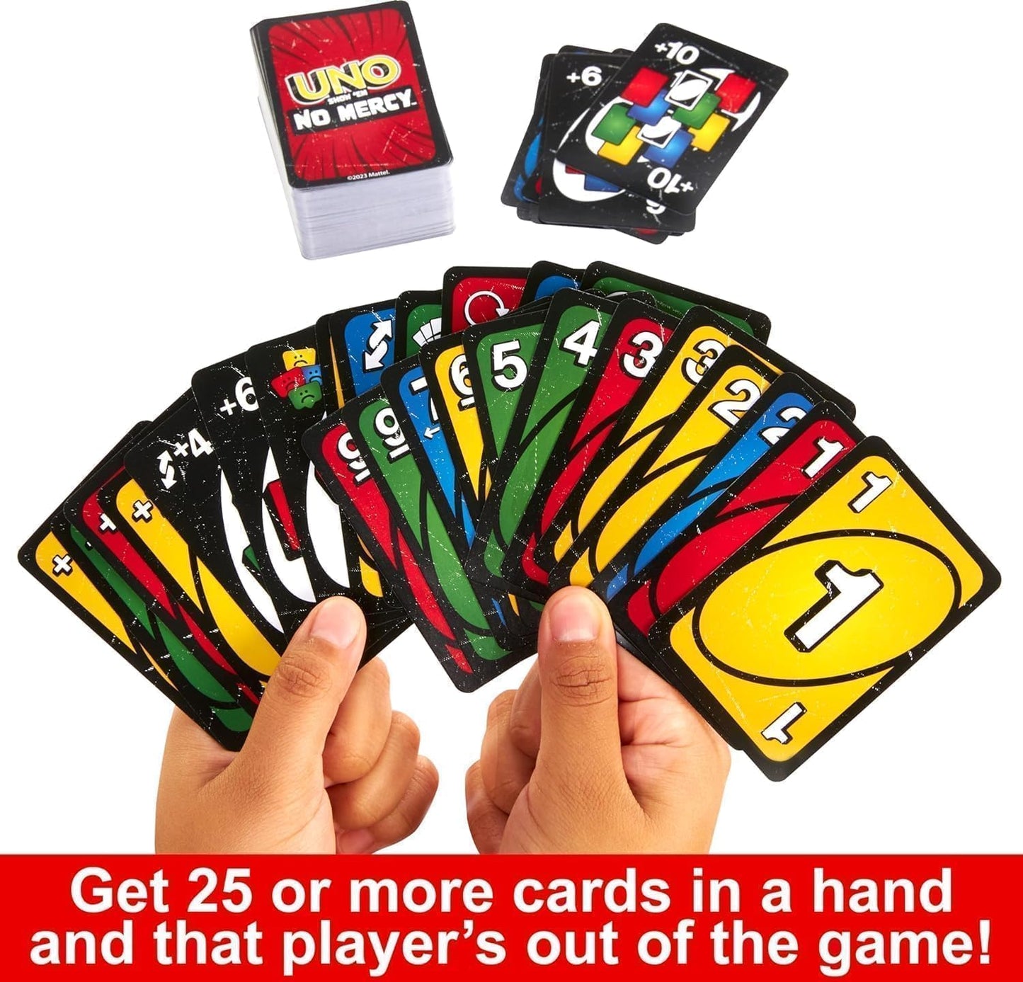 Uno No Mercy, Uno and Flip Card Game, Combo Pack of 3