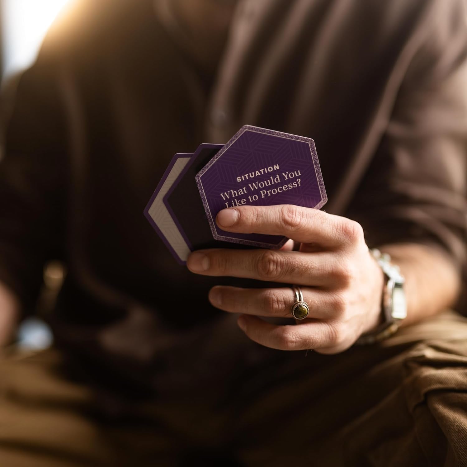 Method - Emotional Intelligence Solitaire & CBT Practice for Introspective Adults, Teens, Friends, & Couples - Therapy Cards for Personal Development, Ages 15+, 1-2 Players