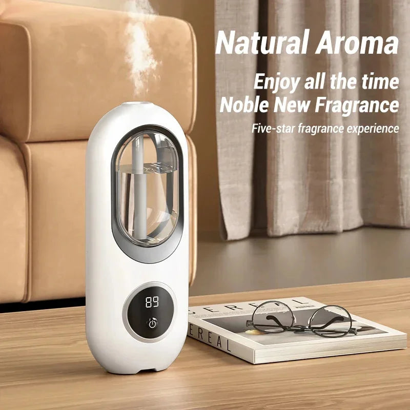 120Ml Wall Mounted Essential Oils Diffuser Aroma Diffuser 4 Modes Air Freshener with Night Light Toilet Home Room Fragrance Gift
