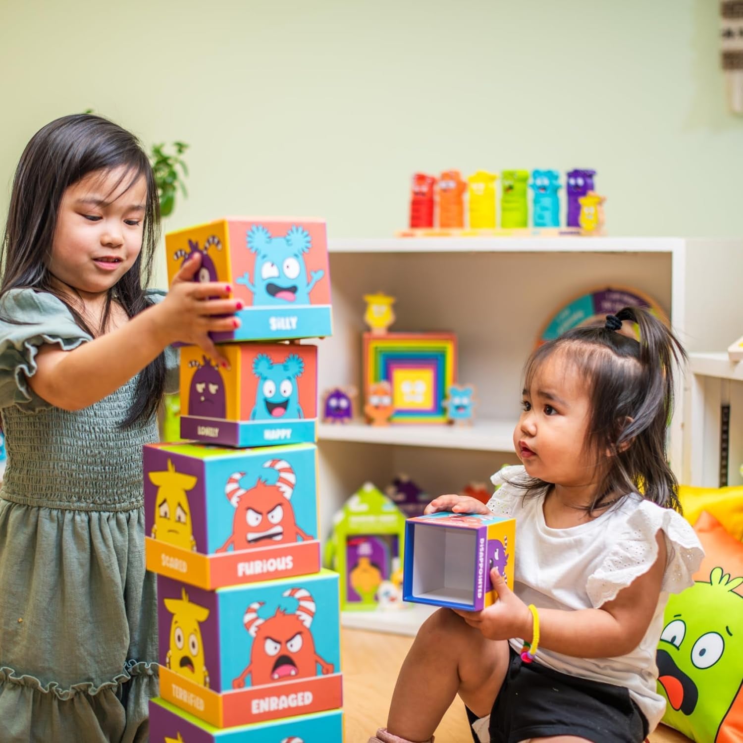Tower of Emotions: Kids Emotional Intelligence Building Game, Mindfulness Activities, and Stress Relief Techniques for Ages 4 and Up