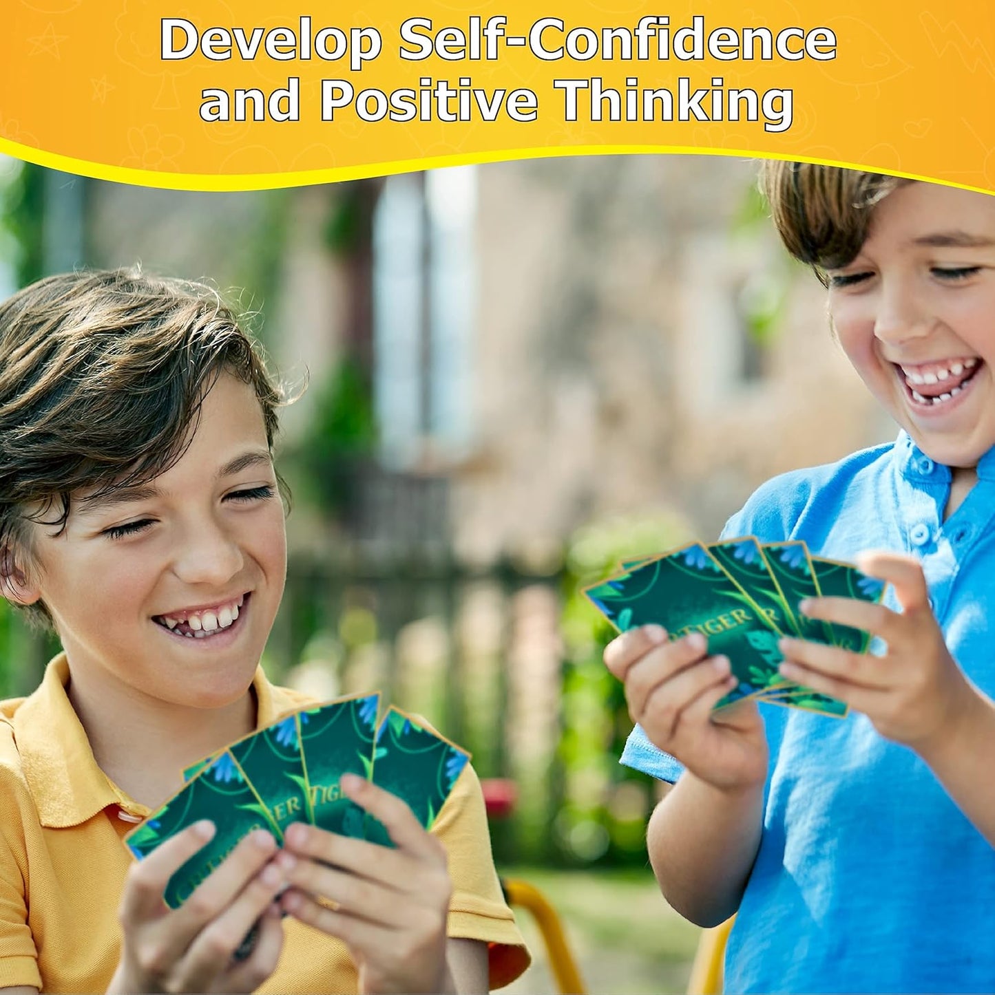 Cbtiger-Therapy Games for Kids - Created by a Professional Therapist - High Grade Cardboard - Develop Social Skills - Practice Emotional Awareness - Improves Anger Control -For Counselors