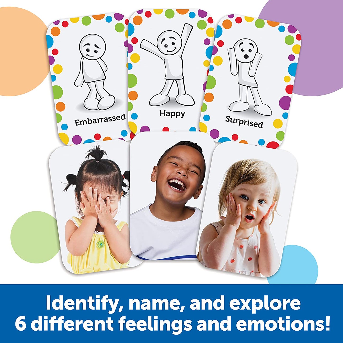 All about Me Feelings Activity Set - Emotional Regulation Tools for Kids, Preschool Classroom Must Haves, Social Skills Activities, People Figurines, Toddler Emotions Gifts