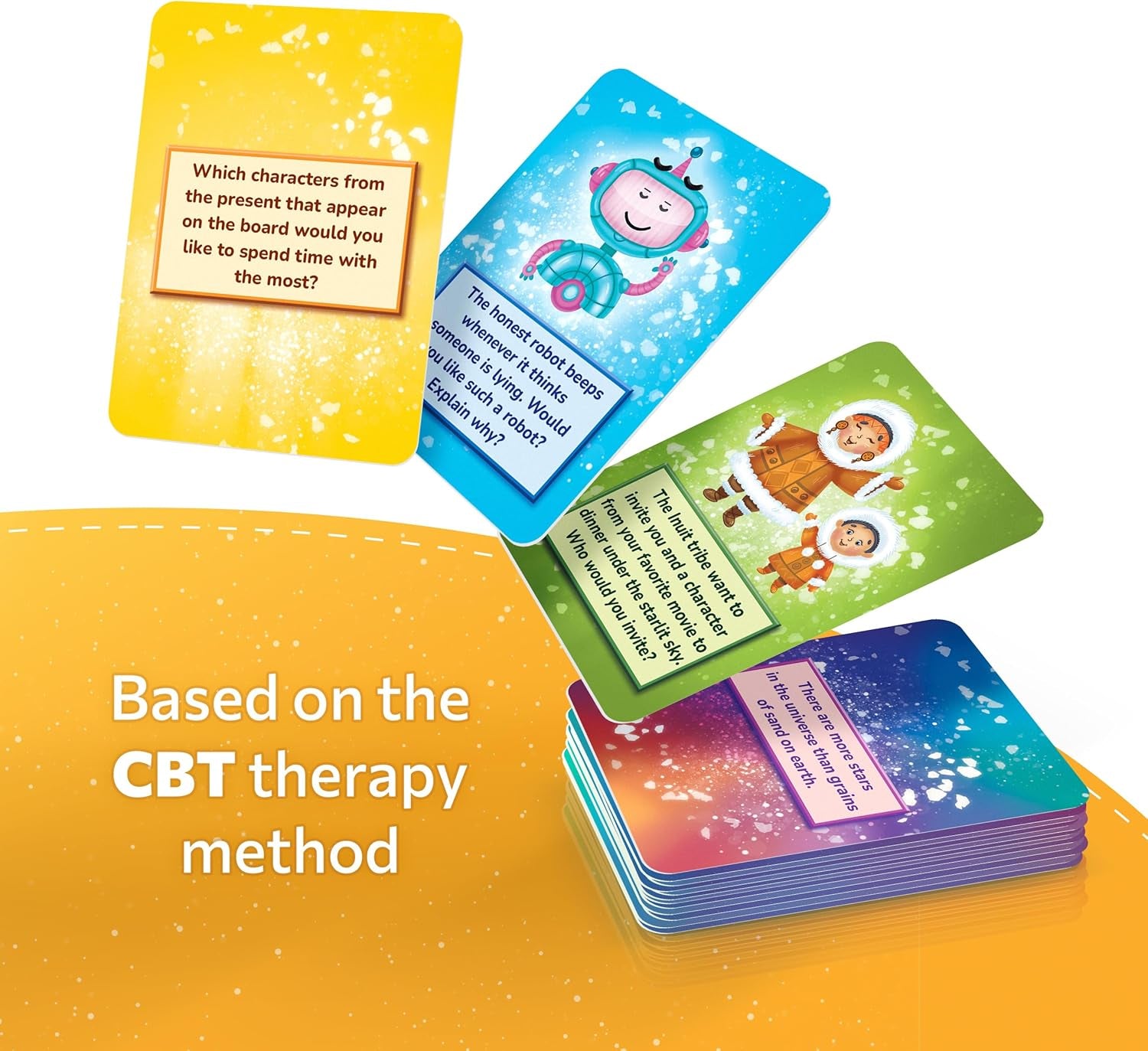 Cbtime Therapy Games for Kids, Playing CBT Board Game for Coping Skills and Social Emotional Learning Activities, Emotion Game Suitable for ADHD, Learning Disability, and More