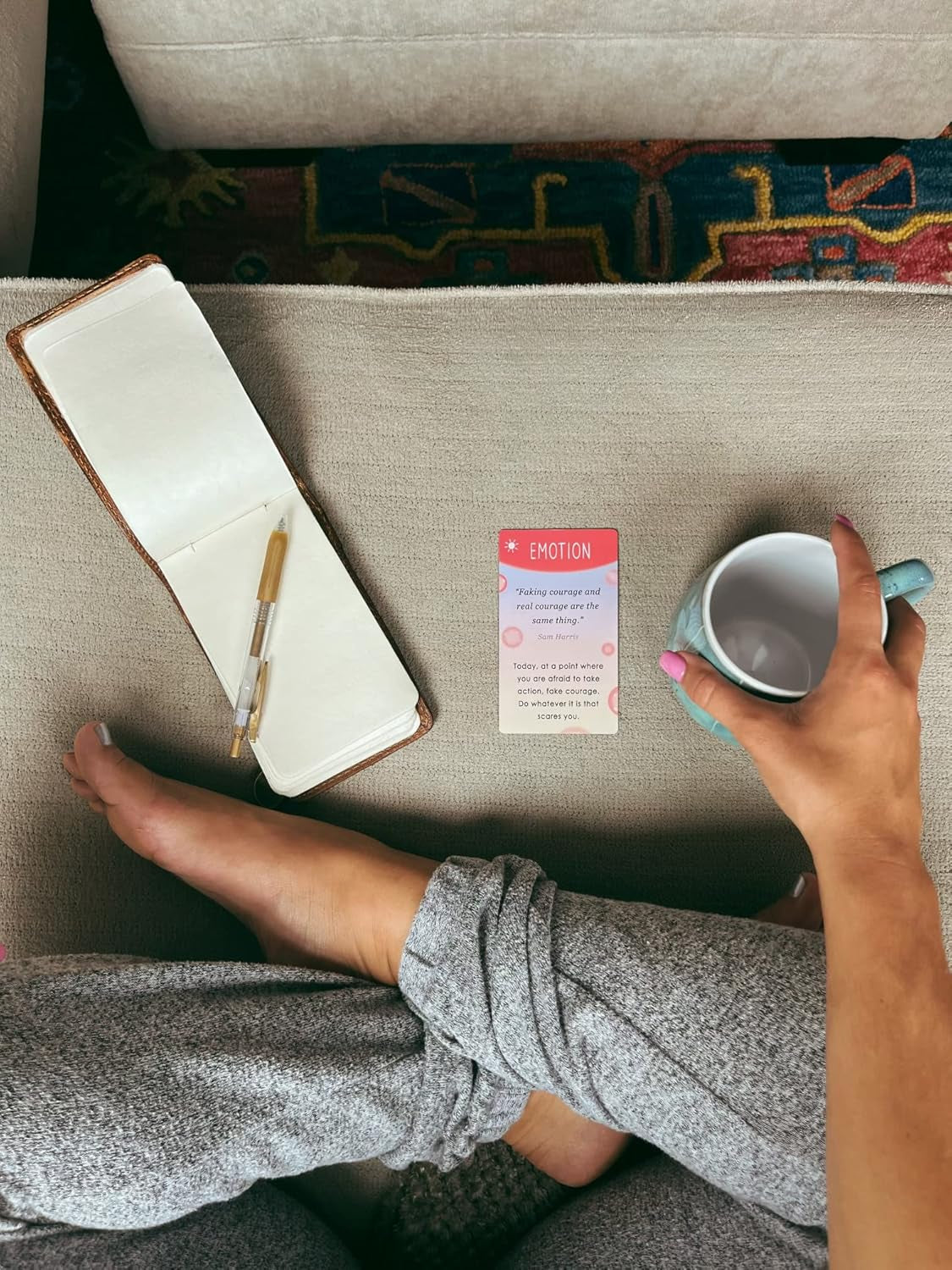 BEST 100 Mindful Prompts for Self Care & Stress Relief | Cards to Reduce Anxiety & Increase Relaxation | Perfect Mindfulness Gift | beyond Positive Affirmations | Meditations for Kids, Teens, & Adults
