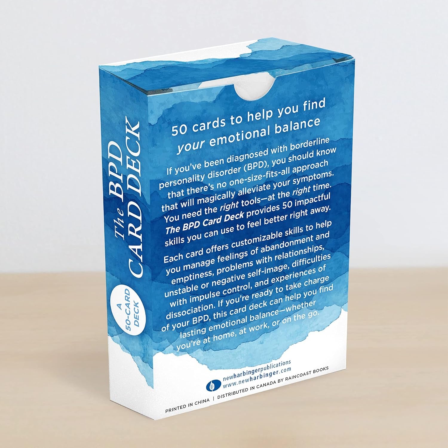 The BPD Card Deck: 50 Ways to Balance Emotions and Live Well with Borderline Personality Disorder