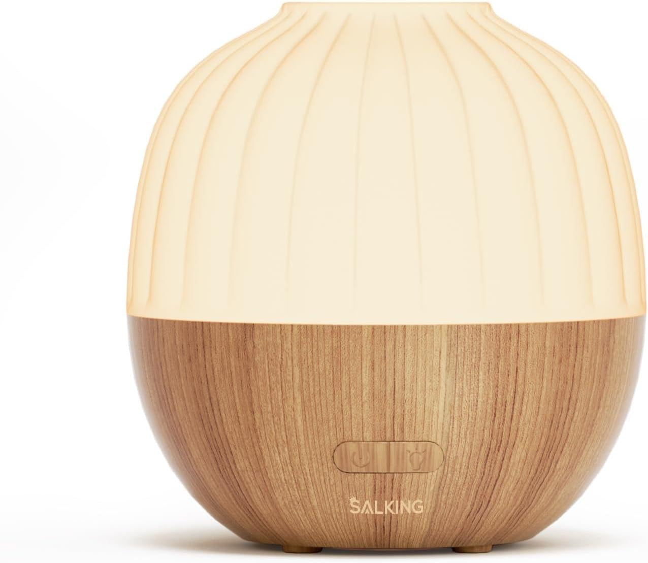 Essential Oil Diffuser, 100Ml Small Aromatherapy Diffuser with Auto Shut-Off Function, Ultrasonic Diffusers for Essential Oils, Cool Mist Humidifier with Warm White Lights, for Office Home